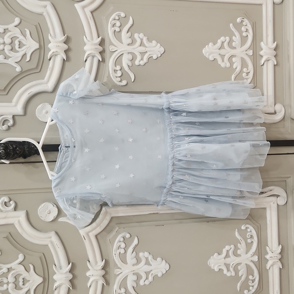 Stella Mccartney Girls Star Tulle Party Dress Size 24 Months / 2 Years - Picture 1 of 4